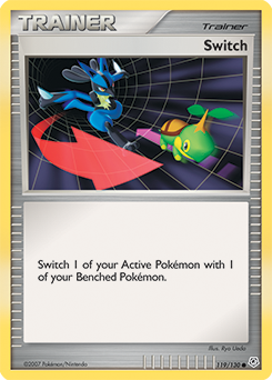 Switch 119/130 Pokémon card from Diamond & Pearl for sale at best price
