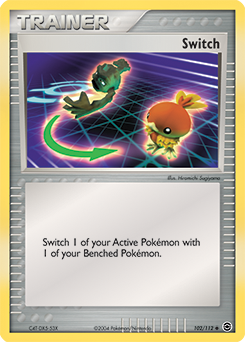 Carte Pokémon Échange 102/112 de la série Ex Rouge Feu Vert Feuille en vente au meilleur prix
