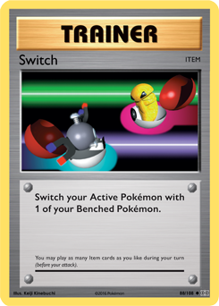 Switch 88/108 Pokémon card from Evolutions for sale at best price