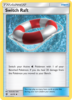 Switch Raft 62/70 Pokémon card from Dragon Majesty for sale at best price