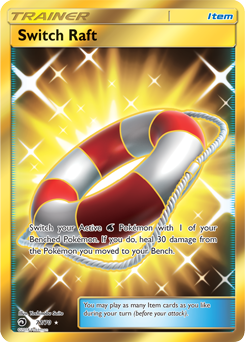Switch Raft 77/70 Pokémon card from Dragon Majesty for sale at best price