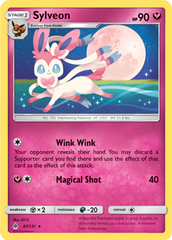 Sylveon 87/131 Pokémon card from Forbidden Light for sale at best price