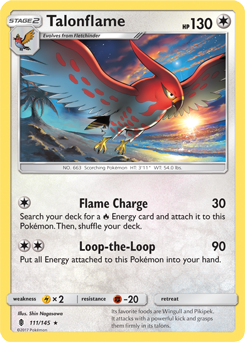 Talonflame 111/145 Pokémon card from Guardians Rising for sale at best price