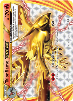 Pokemon Card Talonflame BREAK 21//114 Steam Siege Pack Fresh Near Mint