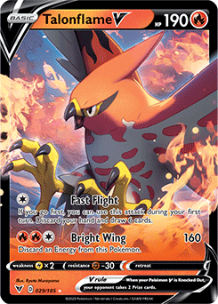 Talonflame V 029/185 Pokémon card from Vivid Voltage for sale at best price