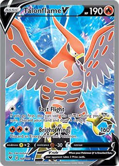 Talonflame V 168/185 Pokémon card from Vivid Voltage for sale at best price