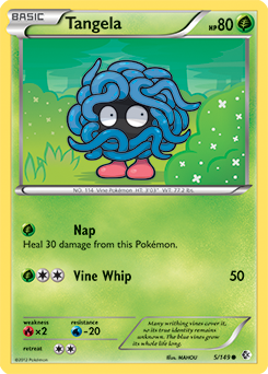 Tangela 5/149 Pokémon card from Boundaries Crossed for sale at best price