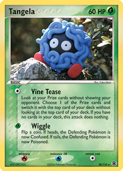 Tangela 30/112 Pokémon card from Ex Fire Red Leaf Green for sale at best price