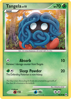 Carte Pokémon Tangela 76/99 de la série Arceus en vente au meilleur prix