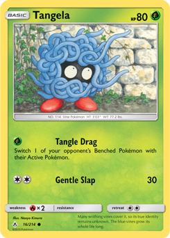 Tangela 16/214 Pokémon card from Unbroken Bonds for sale at best price