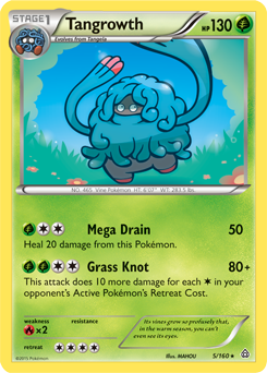 Tangrowth 5/160 Pokémon card from Primal Clash for sale at best price