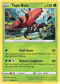 Tapu Bulu 16/163 Pokémon card from Battle Styles for sale at best price