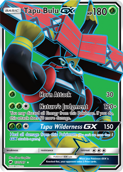 Tapu Bulu GX 130/147 Pokémon card from Burning Shadows for sale at best price