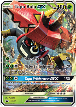 Tapu Bulu GX SM32 Pokémon card from Sun and Moon Promos for sale at best price