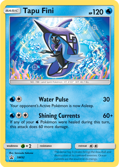 Tapu Fini SM92 Pokémon card from Sun and Moon Promos for sale at best price