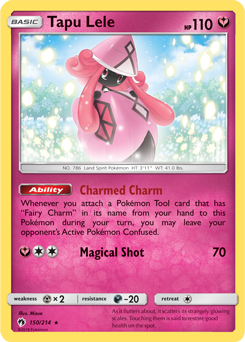 Tapu Lele 150/214 Pokémon card from Lost Thunder for sale at best price