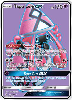 Tapu Lele GX 137/145 Pokémon card from Guardians Rising for sale at best price