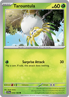 Tarountula 018/198 Pokémon card from Scarlet & Violet for sale at best price