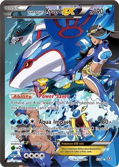 Team Aqua's Kyogre EX 6/34 Pokémon card from Double Crisis for sale at best price