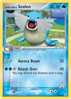 Carte Pokémon Phogleur de Team Aqua 31/95 de la série Ex Team Magma vs Team Aqua en vente au meilleur prix