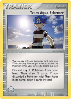 Team Aqua Schemer 69/95 Pokémon card from Ex Team Magma vs Team Aqua for sale at best price
