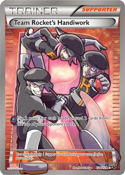 Team Rocket's Handiwork 124/124 Pokémon card from Fates Collide for sale at best price
