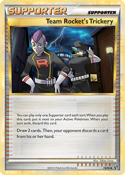 Team Rocket's Trickery 78/90 Pokémon card from Undaunted for sale at best price