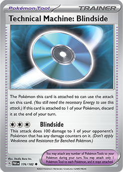 Technical Machine: Blindside 176/182 Pokémon card from Paradox Rift for sale at best price