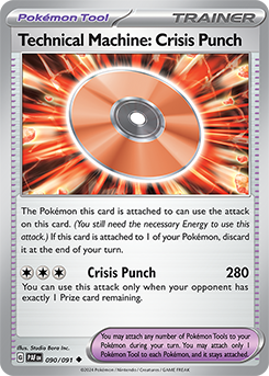 Technical Machine: Crisis Punch 90/91 Pokémon card from Paldean fates for sale at best price