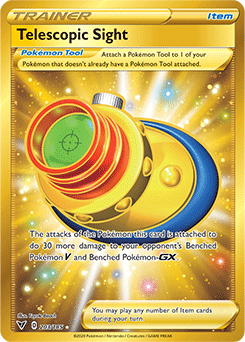 Telescopic Sight 203/185 Pokémon card from Vivid Voltage for sale at best price