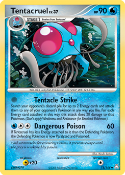 Tentacruel 75/146 Pokémon card from Legends Awakened for sale at best price