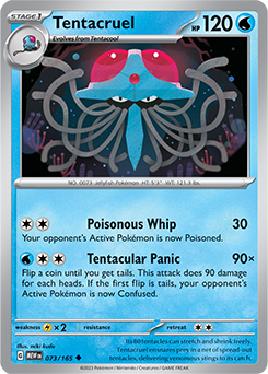 Tentacruel 73/165 Pokémon card from 151 for sale at best price