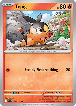 Carte Pokémon Communes Gruikui 29/217 de la série Héros Transcendants