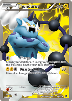 Thundurus 97/98 Pokémon card from Emerging Powers for sale at best price