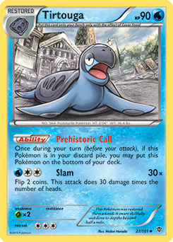 Tirtouga 27/101 Pokémon card from Plasma Blast for sale at best price