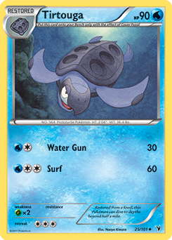Tirtouga 25/101 Pokémon card from Noble Victories for sale at best price