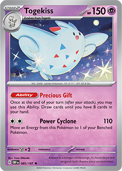 Togekiss 85/197 Pokémon card from Obsidian Flames for sale at best price