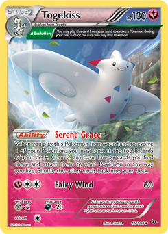 Togekiss 46/108 Pokémon card from Roaring Skies for sale at best price