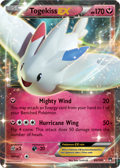 Togekiss EX 83/122 Pokémon card from Breakpoint for sale at best price