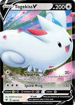 Togekiss V 140/185 Pokémon card from Vivid Voltage for sale at best price