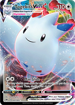 Togekiss VMAX 141/185 Pokémon card from Vivid Voltage for sale at best price
