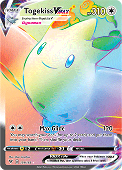 Togekiss VMAX 191/185 Pokémon card from Vivid Voltage for sale at best price