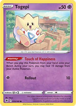 Togepi 055/189 Pokémon card from Astral Radiance for sale at best price