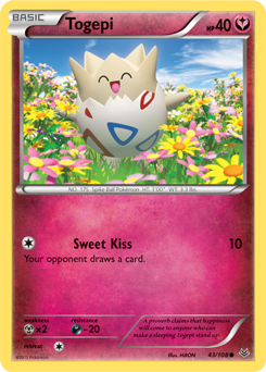 Togepi 43/108 Pokémon card from Roaring Skies for sale at best price
