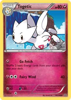 Togetic 44/108 Pokémon card from Roaring Skies for sale at best price