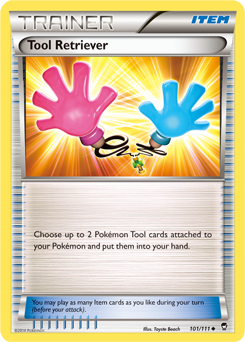Tool Retriever 101/111 Pokémon card from Furious Fists for sale at best price
