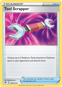 Tool Scrapper 168/192 Pokémon card from Rebel Clash for sale at best price