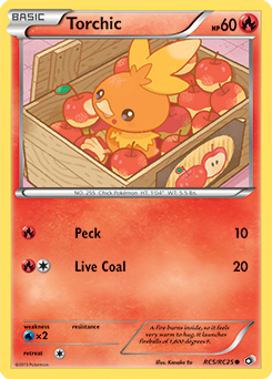 Torchic RC5/RC25 Pokémon card from Legendary Treasures for sale at best price