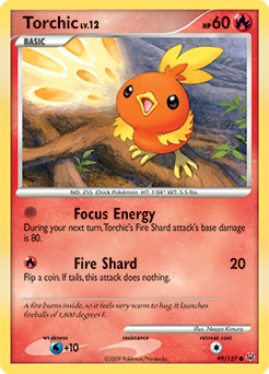 Torchic 99/127 Pokémon card from Platinuim for sale at best price