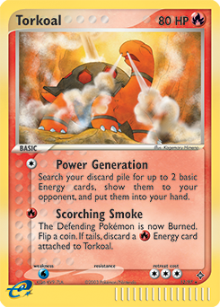 Torkoal 12/97 Pokémon card from Ex Dragon for sale at best price